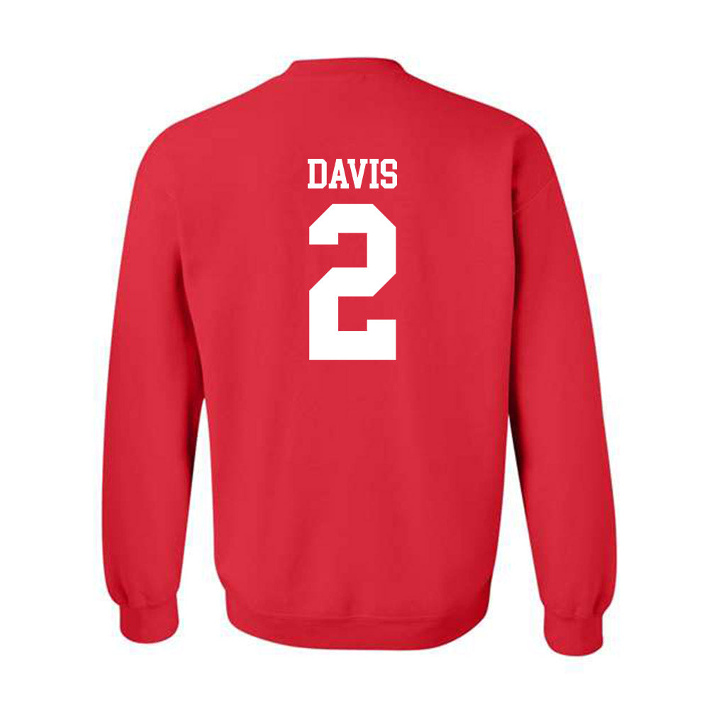 Oklahoma - NCAA Baseball : Myles Davis - Classic Shersey Crewneck Sweatshirt-1