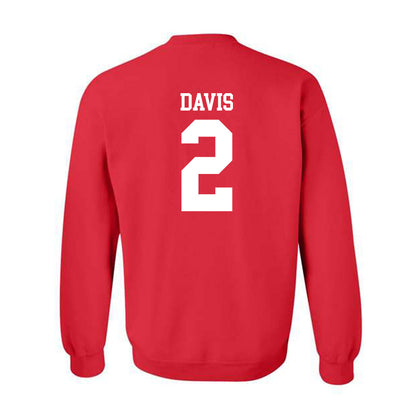 Oklahoma - NCAA Baseball : Myles Davis - Classic Shersey Crewneck Sweatshirt-1