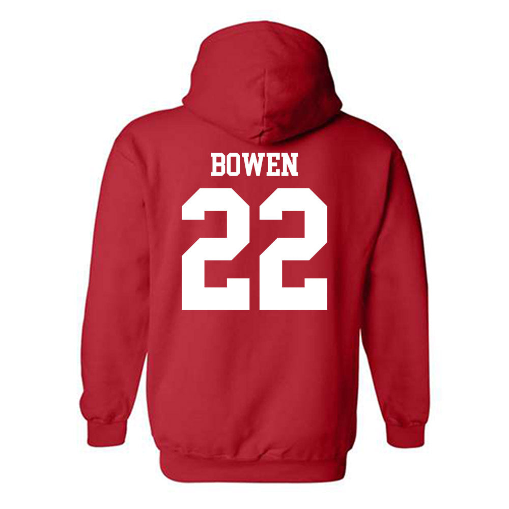 Oklahoma - NCAA Football : Peyton Bowen - Classic Shersey Hooded Sweatshirt-1