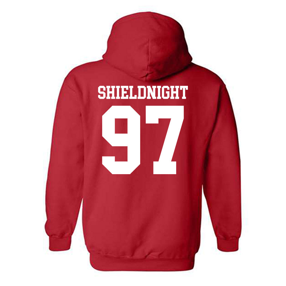 Oklahoma - NCAA Football : Alex Shieldnight - Classic Shersey Hooded Sweatshirt-1