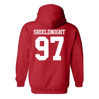 Oklahoma - NCAA Football : Alex Shieldnight - Classic Shersey Hooded Sweatshirt-1