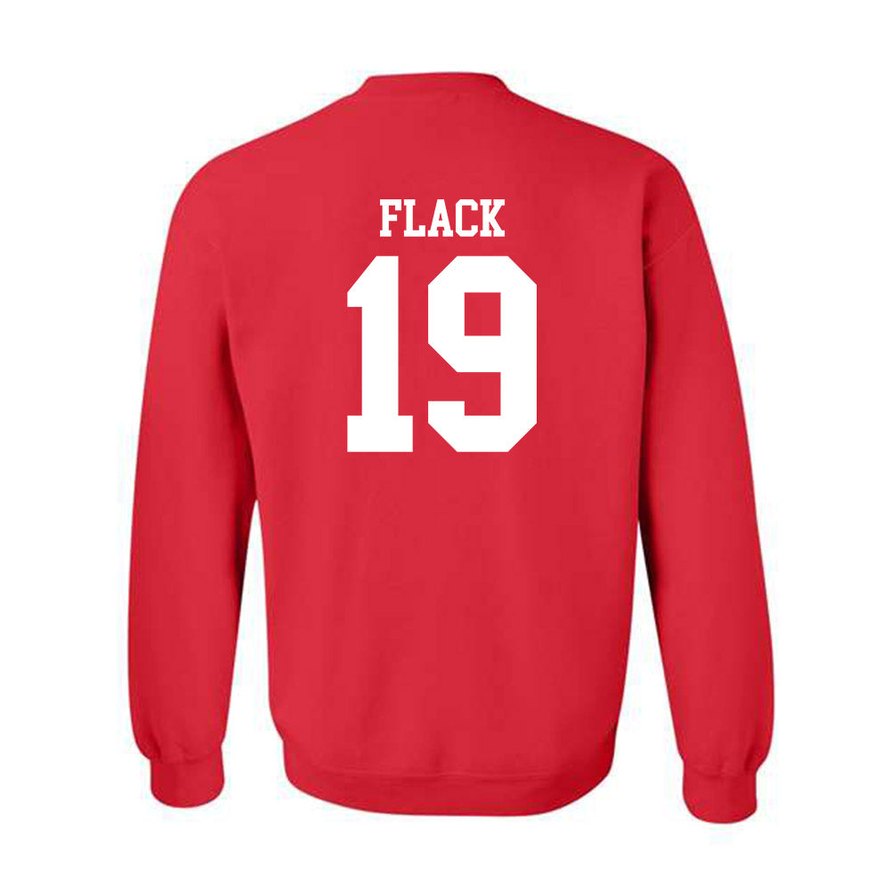 Oklahoma - NCAA Women's Volleyball : Alyssa Flack - Classic Shersey Crewneck Sweatshirt-1