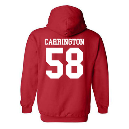 Oklahoma - NCAA Football : James Carrington - Classic Shersey Hooded Sweatshirt-1