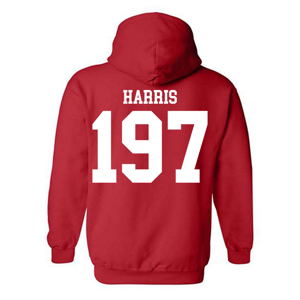 Oklahoma - NCAA Wrestling : Anthony Harris - Classic Shersey Hooded Sweatshirt-1