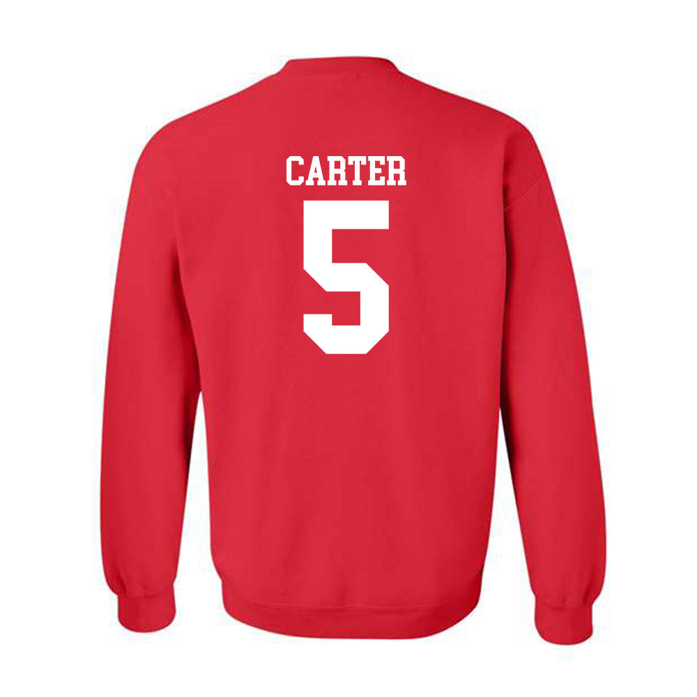 Oklahoma - NCAA Football : Jermichael Carter - Classic Shersey Crewneck Sweatshirt-1