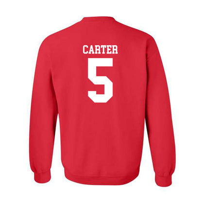 Oklahoma - NCAA Football : Jermichael Carter - Classic Shersey Crewneck Sweatshirt-1