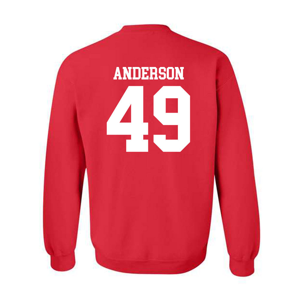 Oklahoma - NCAA Football : Ben Anderson - Classic Shersey Crewneck Sweatshirt-1