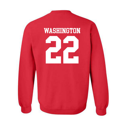 Oklahoma - NCAA Football : Trynae Washington - Classic Shersey Crewneck Sweatshirt-1