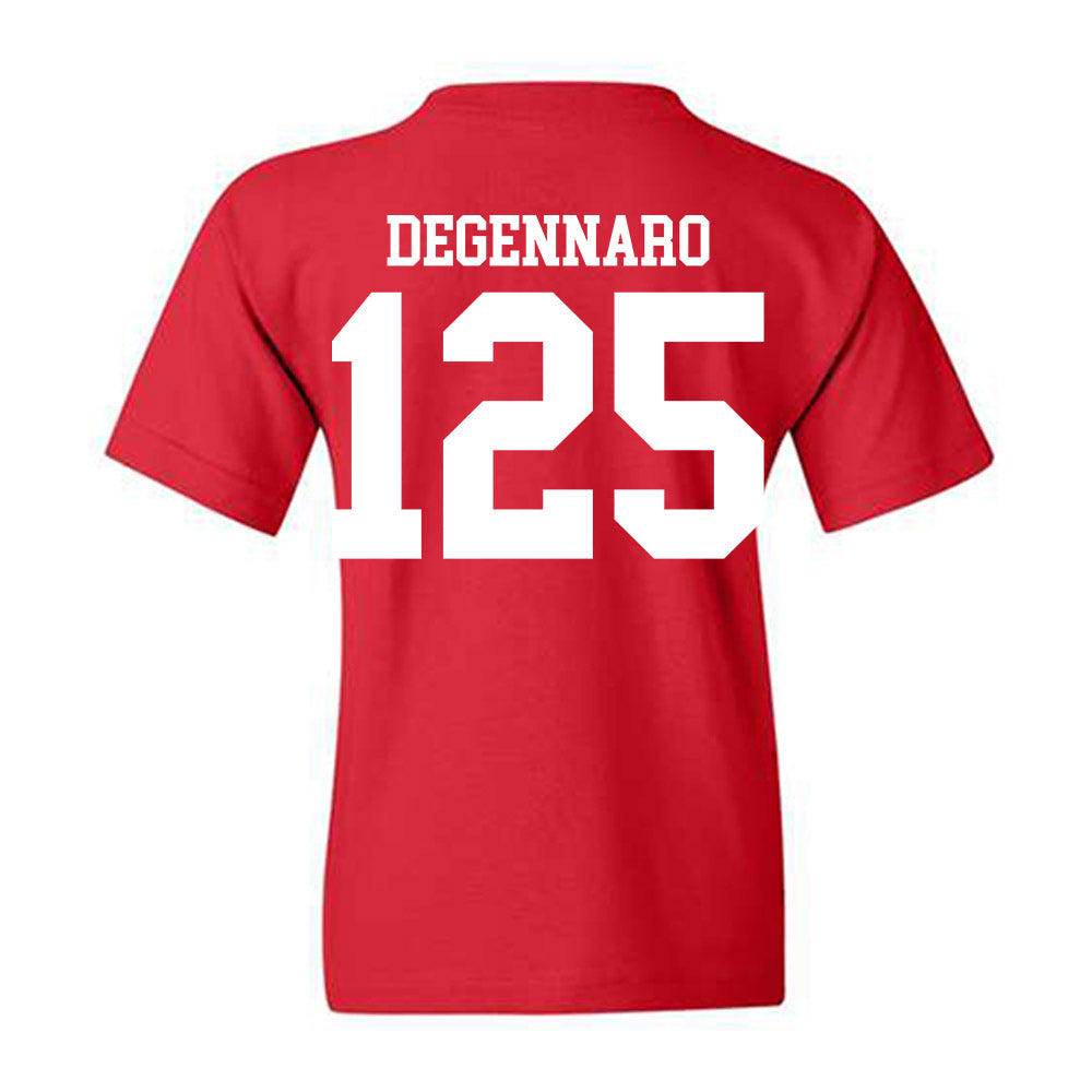 Oklahoma - NCAA Wrestling : Sebastian Degennaro - Classic Shersey Youth T-Shirt-1