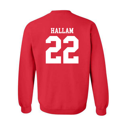 Oklahoma - NCAA Women's Soccer : Brenna Hallam - Classic Shersey Crewneck Sweatshirt-1