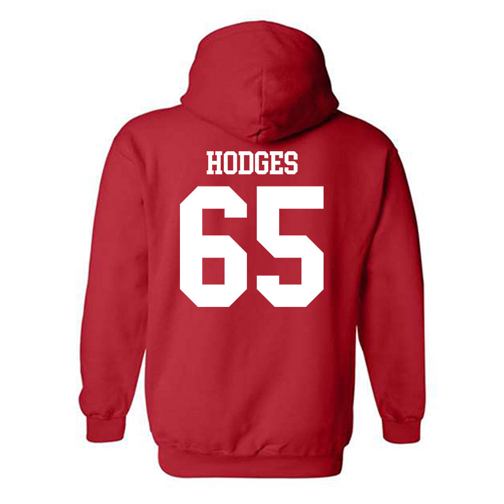 Oklahoma - NCAA Football : Ace Hodges - Classic Shersey Hooded Sweatshirt-1