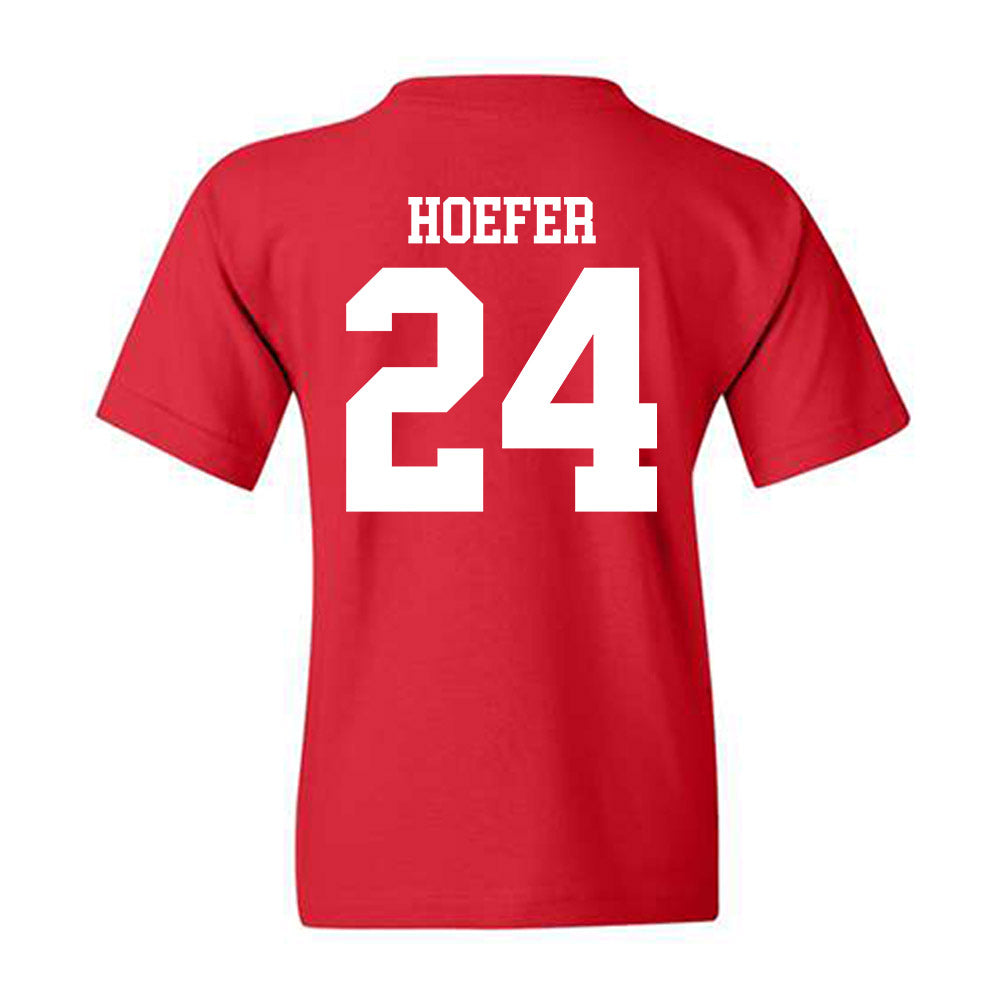 Oklahoma - NCAA Women's Soccer : Natalie Hoefer - Classic Shersey Youth T-Shirt-1