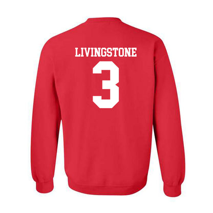 Oklahoma - NCAA Football : Parker Livingstone - Classic Shersey Crewneck Sweatshirt-1