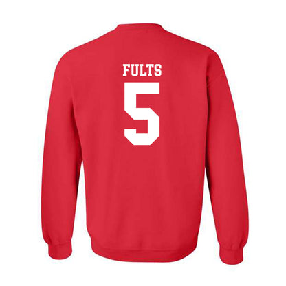 Oklahoma - NCAA Women's Soccer : Narissa Fults - Classic Shersey Crewneck Sweatshirt-1