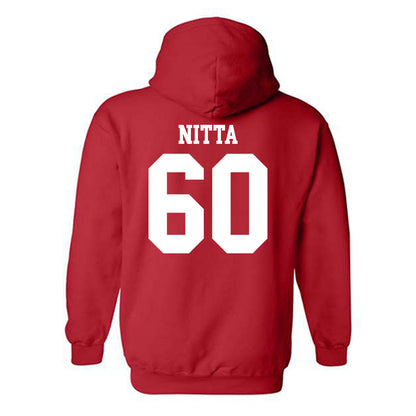 Oklahoma - NCAA Football : Caleb Nitta - Classic Shersey Hooded Sweatshirt-1