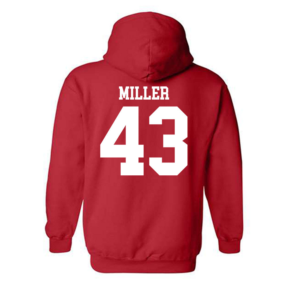 Oklahoma - NCAA Football : Grayson Miller - Classic Shersey Hooded Sweatshirt-1