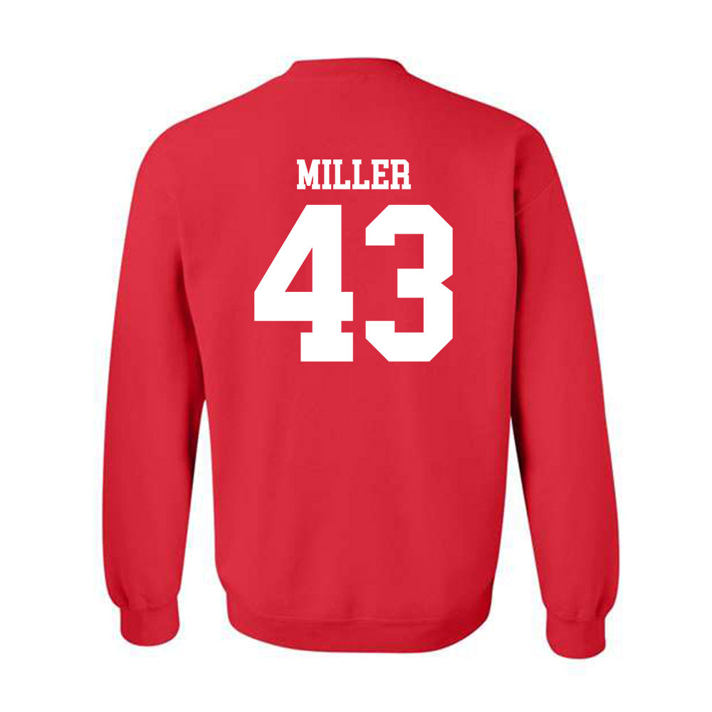 Oklahoma - NCAA Football : Grayson Miller - Classic Shersey Crewneck Sweatshirt-1