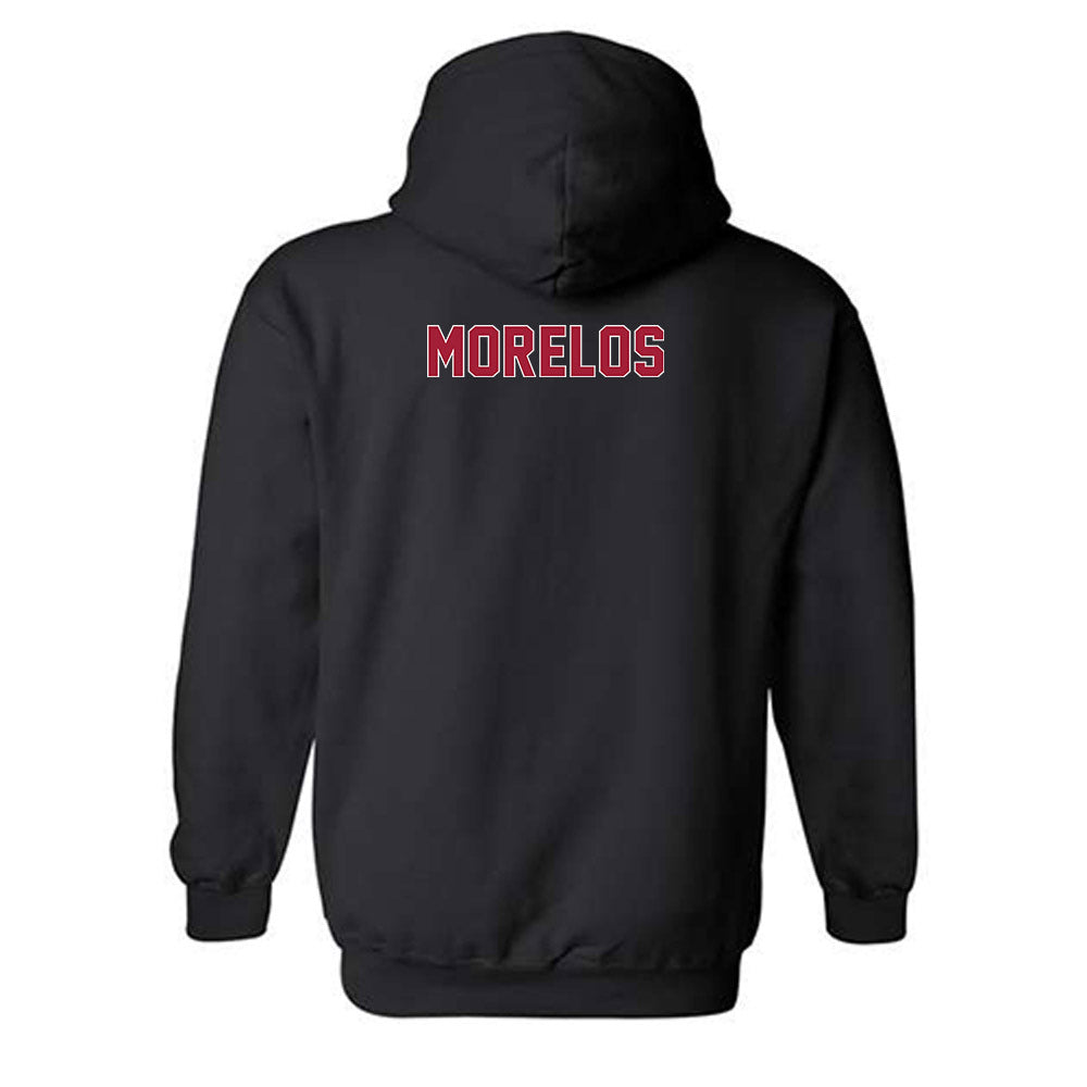 Oklahoma - NCAA Men's Gymnastics : Max Morelos - Classic Shersey Hooded Sweatshirt-1