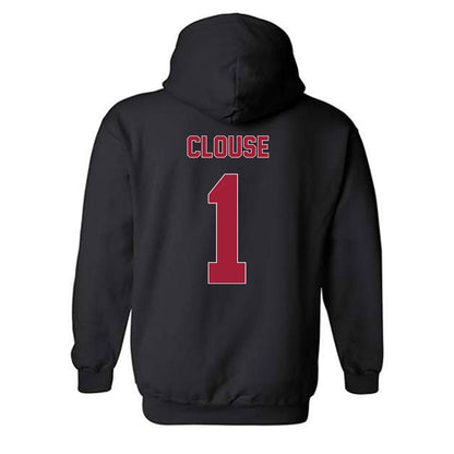 Oklahoma - NCAA Women's Soccer : Kenzie Clouse - Classic Shersey Hooded Sweatshirt-1