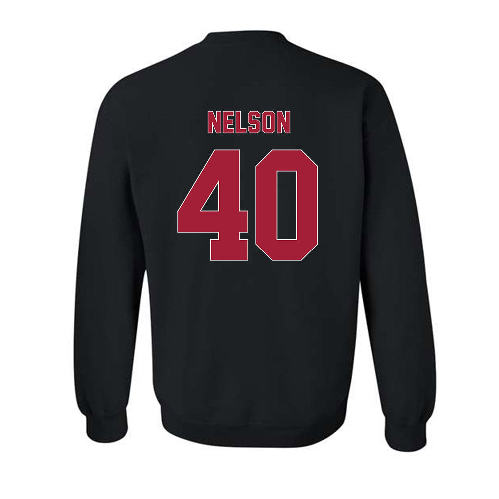 Oklahoma - NCAA Football : Matthew Nelson - Classic Shersey Crewneck Sweatshirt-1