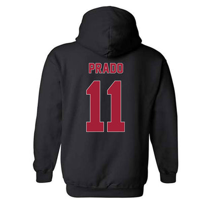 Oklahoma - NCAA Baseball : Gerardo Prado - Classic Shersey Hooded Sweatshirt-1
