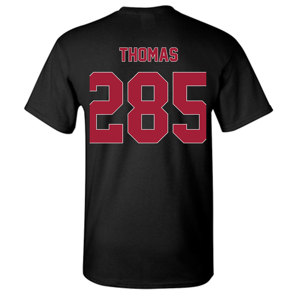 Oklahoma - NCAA Wrestling : Ricky Thomas - Classic Shersey T-Shirt-1