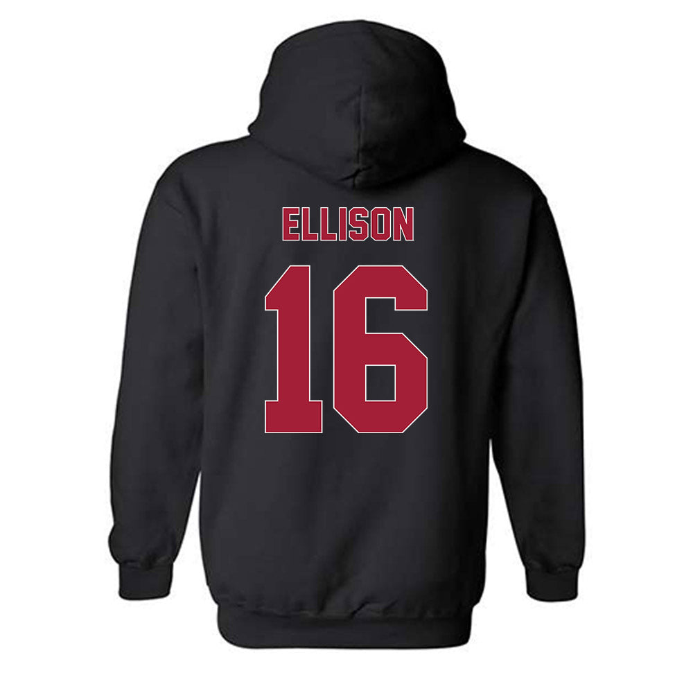 Oklahoma - NCAA Women's Soccer : Ariana Ellison - Classic Shersey Hooded Sweatshirt-1