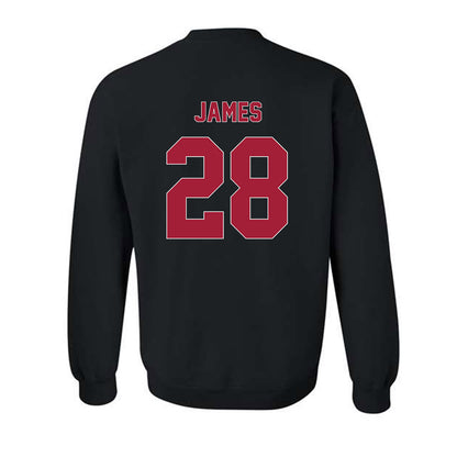 Oklahoma - NCAA Football : Marcus James - Classic Shersey Crewneck Sweatshirt-1