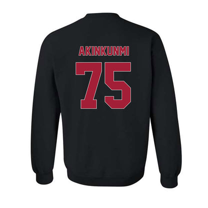 Oklahoma - NCAA Football : Daniel Akinkunmi - Classic Shersey Crewneck Sweatshirt-1