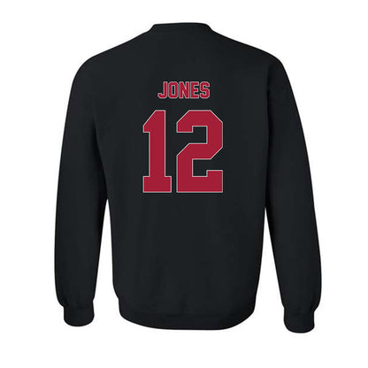Oklahoma - NCAA Men's Basketball : Jadon Jones - Classic Shersey Crewneck Sweatshirt-1
