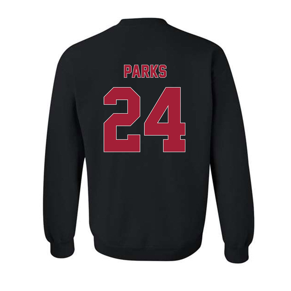 Oklahoma - NCAA Women's Basketball : Keeley Parks - Classic Shersey Crewneck Sweatshirt-1