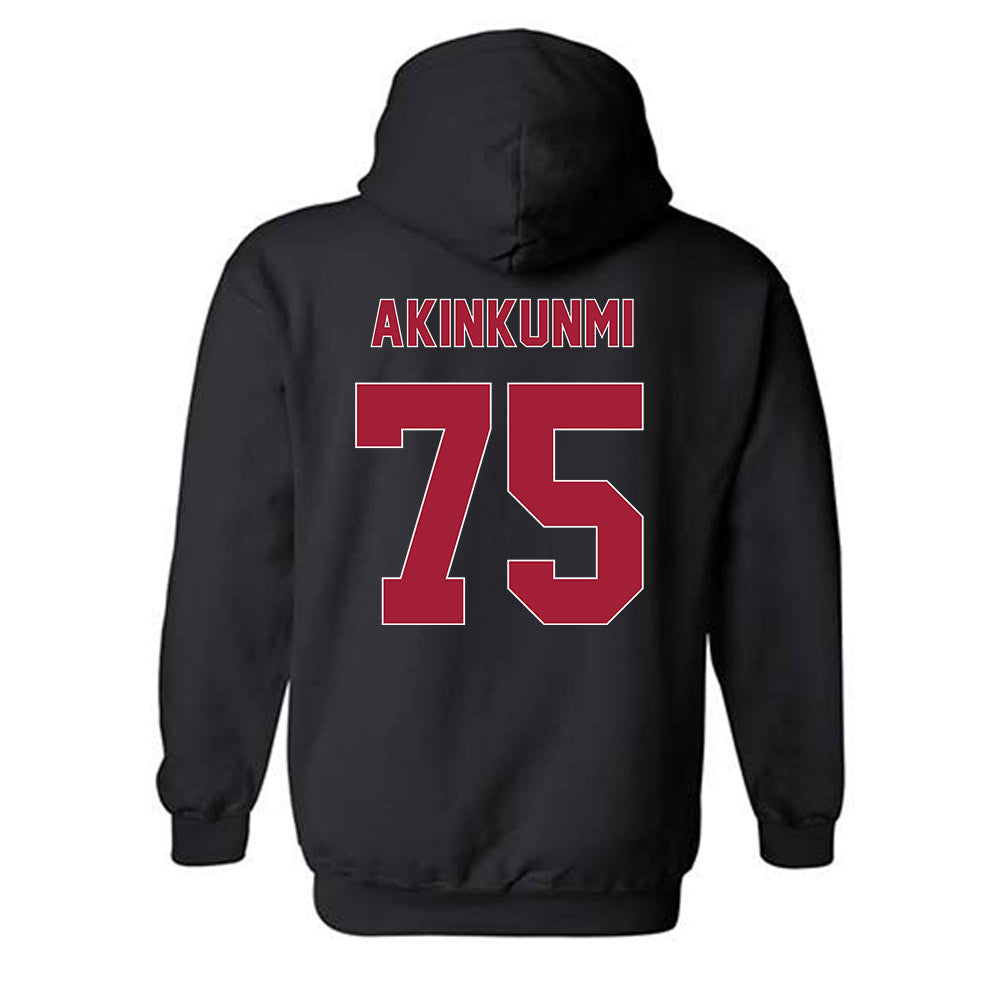 Oklahoma - NCAA Football : Daniel Akinkunmi - Classic Shersey Hooded Sweatshirt-1