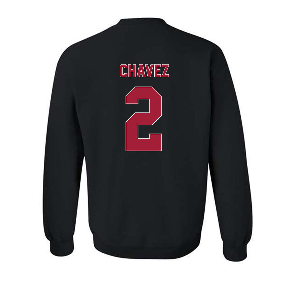 Oklahoma - NCAA Women's Basketball : Aaliyah Chavez - Classic Shersey Crewneck Sweatshirt-1