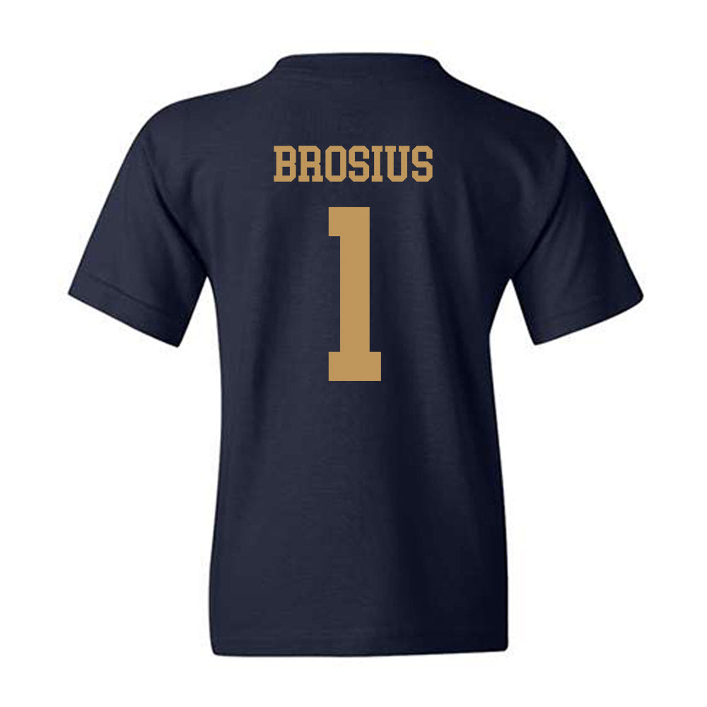 Georgia Tech - NCAA Baseball : Parker Brosius - Classic Shersey Youth T-Shirt-1
