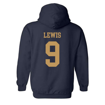 Georgia Tech - NCAA Baseball : Coleman Lewis - Classic Shersey Hooded Sweatshirt-1