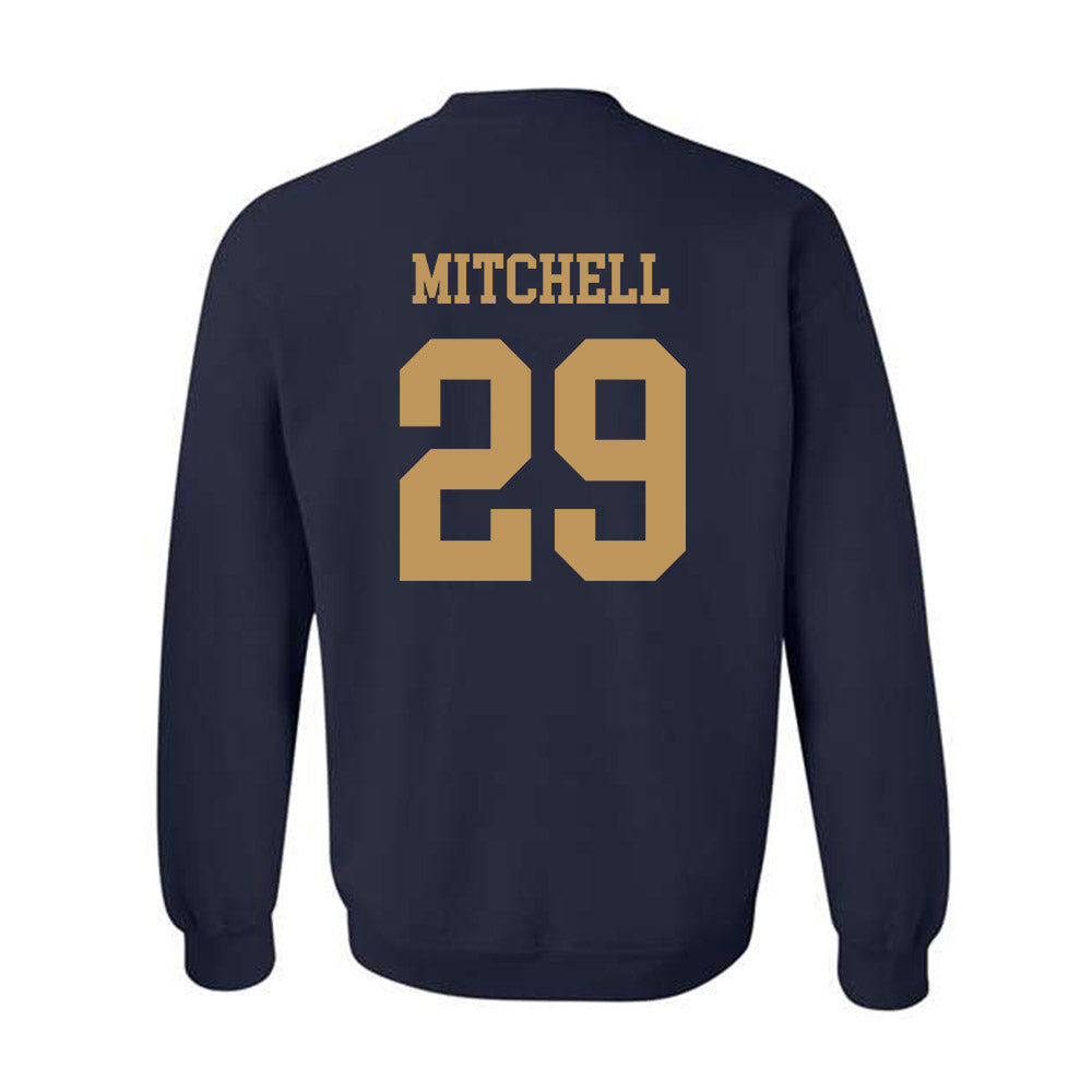 Georgia Tech - NCAA Football : Jon Mitchell - Classic Shersey Crewneck Sweatshirt-1