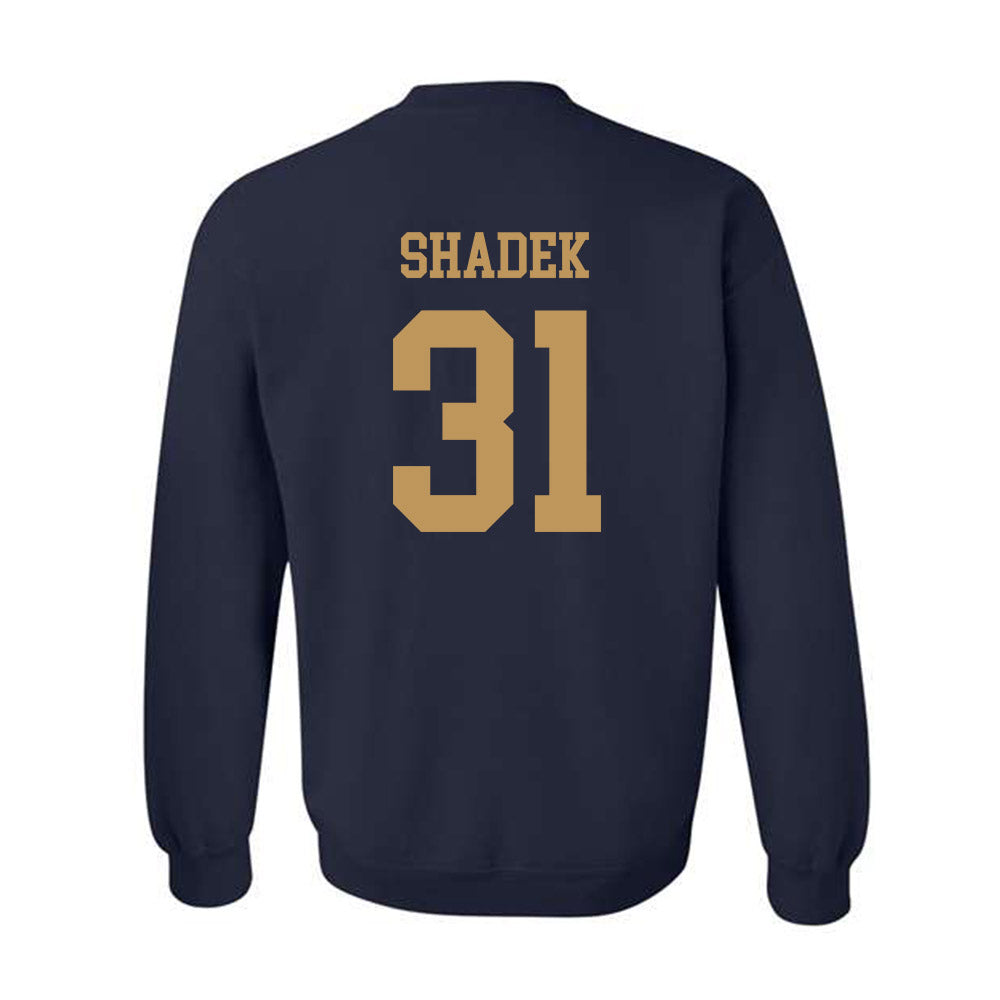 Georgia Tech - NCAA Baseball : Justin Shadek - Classic Shersey Crewneck Sweatshirt-1