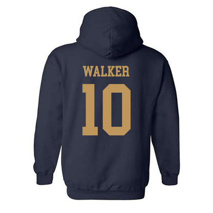 Georgia Tech - NCAA Football : Jordan Walker - Classic Shersey Hooded Sweatshirt-1