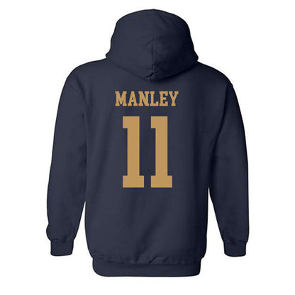 Georgia Tech - NCAA Football : Brayden Manley - Classic Shersey Hooded Sweatshirt-1