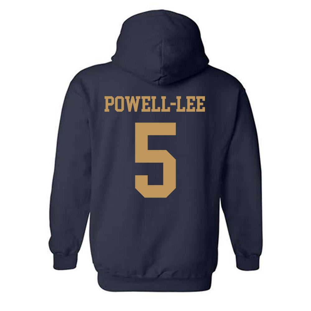 Georgia Tech - NCAA Football : Clayton Powell-Lee - Classic Shersey Hooded Sweatshirt-1