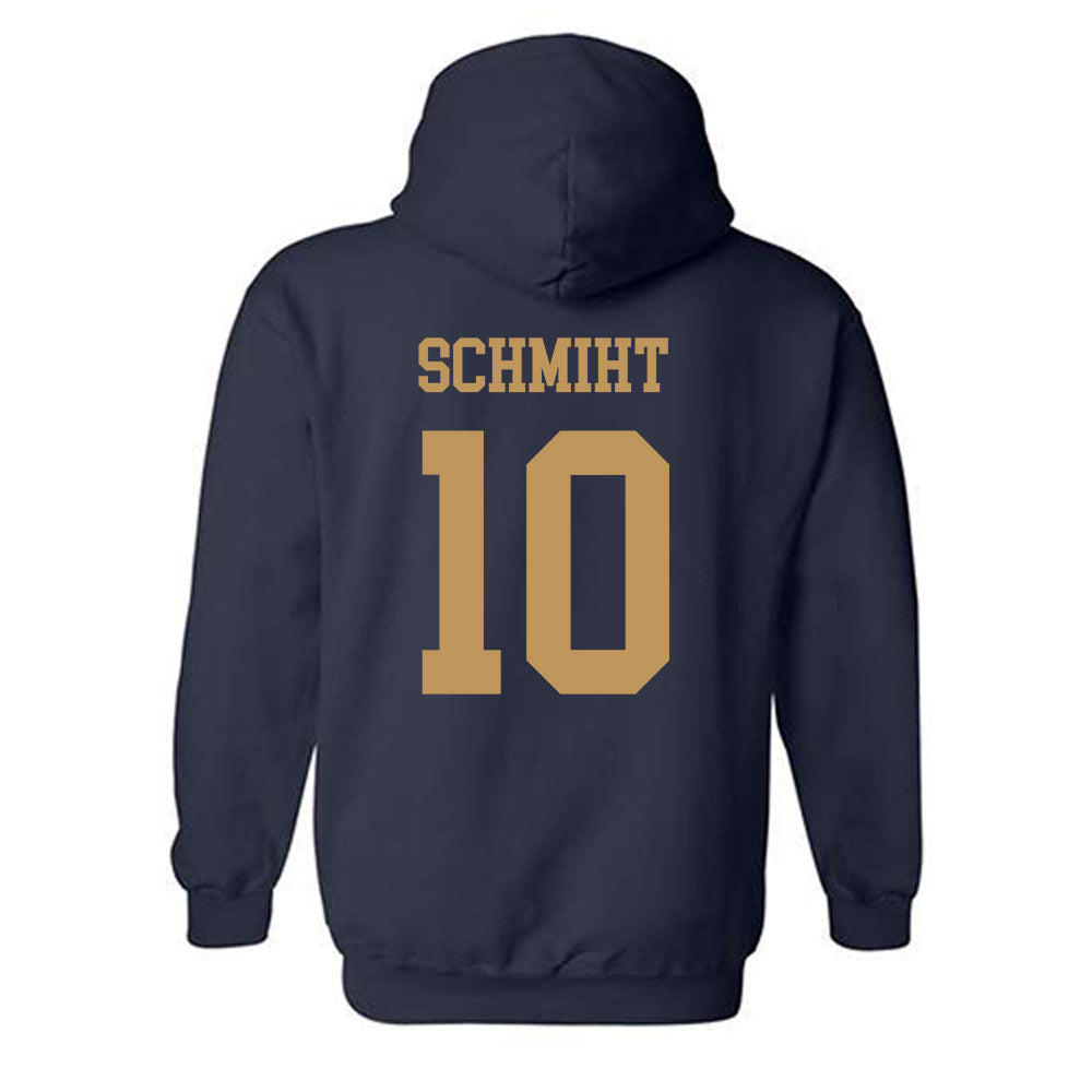 Georgia Tech - NCAA Baseball : Kent Schmiht - Classic Shersey Hooded Sweatshirt-1
