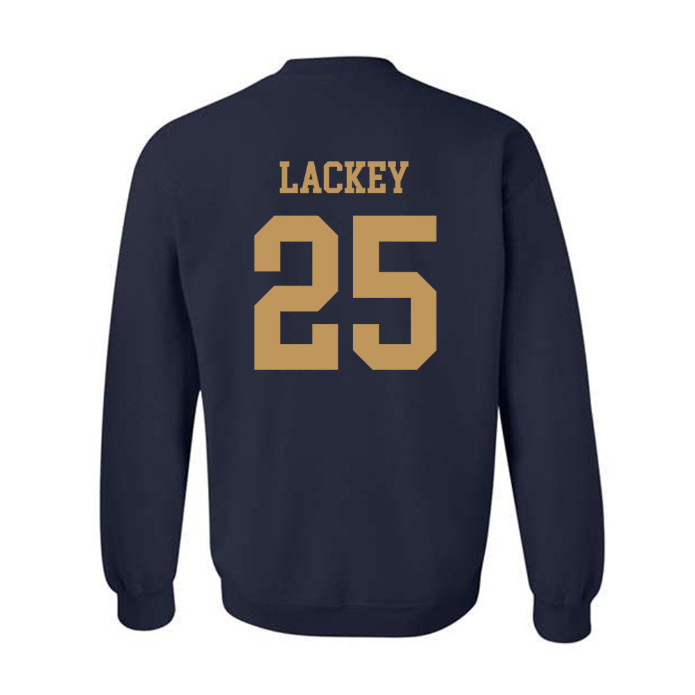 Georgia Tech - NCAA Baseball : Vahn Lackey - Classic Shersey Crewneck Sweatshirt-1