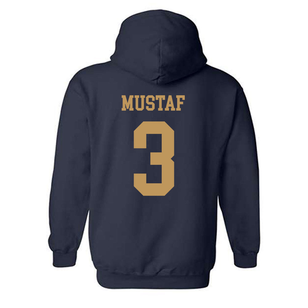 Georgia Tech - NCAA Men's Basketball : Jaeden Mustaf - Classic Shersey Hooded Sweatshirt-1