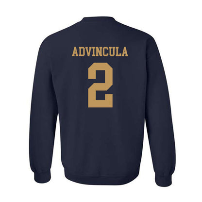 Georgia Tech - NCAA Baseball : Jarren Advincula - Classic Shersey Crewneck Sweatshirt-1