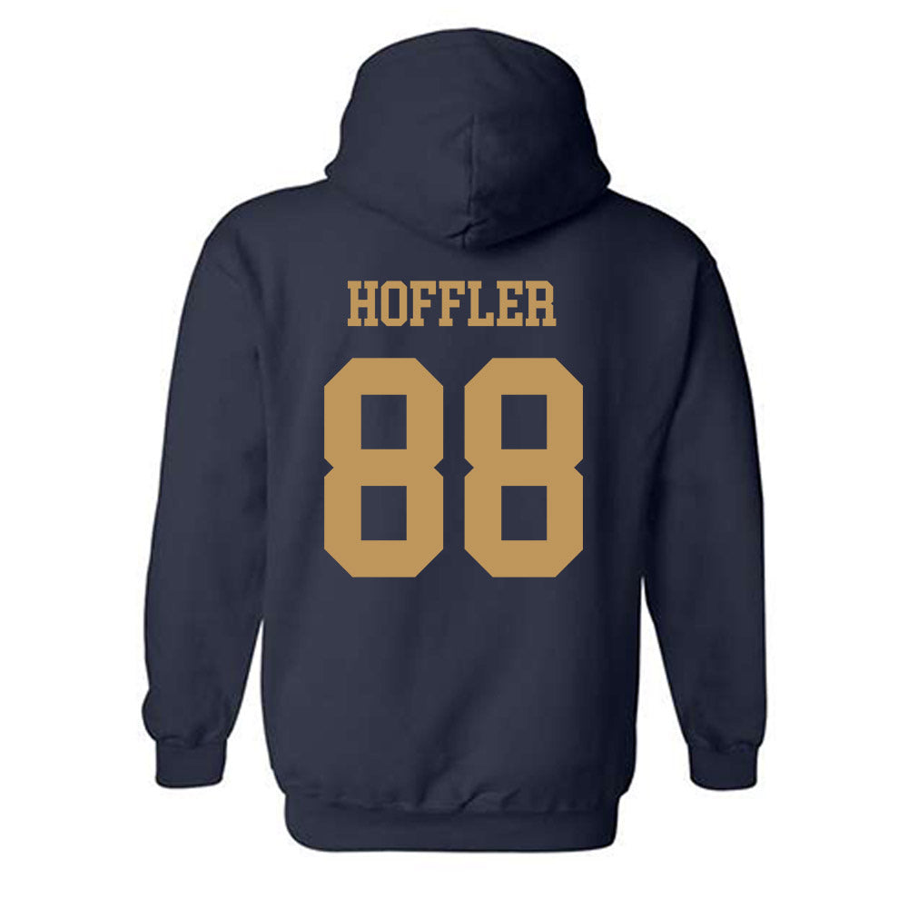 Georgia Tech - NCAA Football : A.J. Hoffler - Classic Shersey Hooded Sweatshirt-1