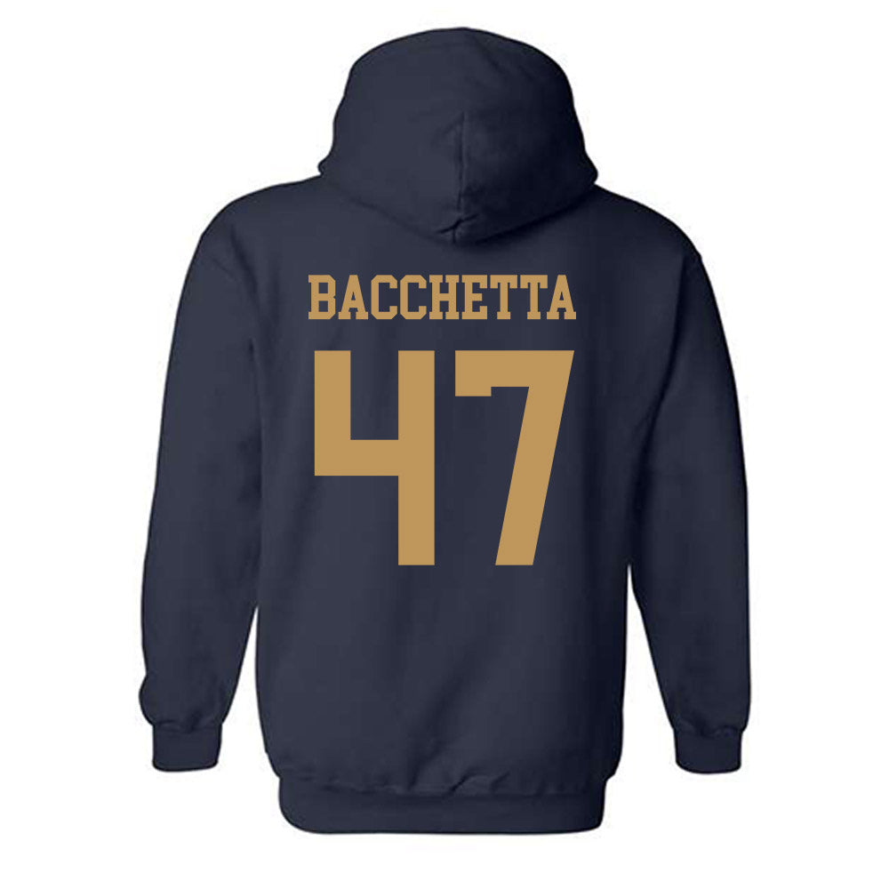Georgia Tech - NCAA Football : Alex Bacchetta - Classic Shersey Hooded Sweatshirt-1