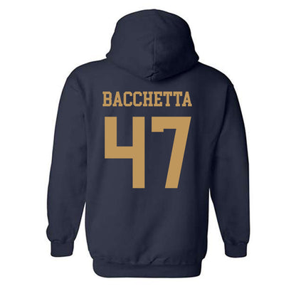 Georgia Tech - NCAA Football : Alex Bacchetta - Classic Shersey Hooded Sweatshirt-1