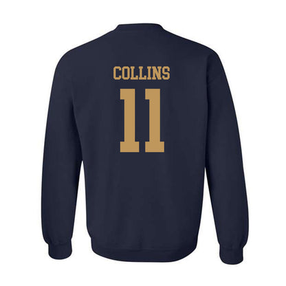 Georgia Tech - NCAA Football : Darnell Collins - Classic Shersey Crewneck Sweatshirt-1