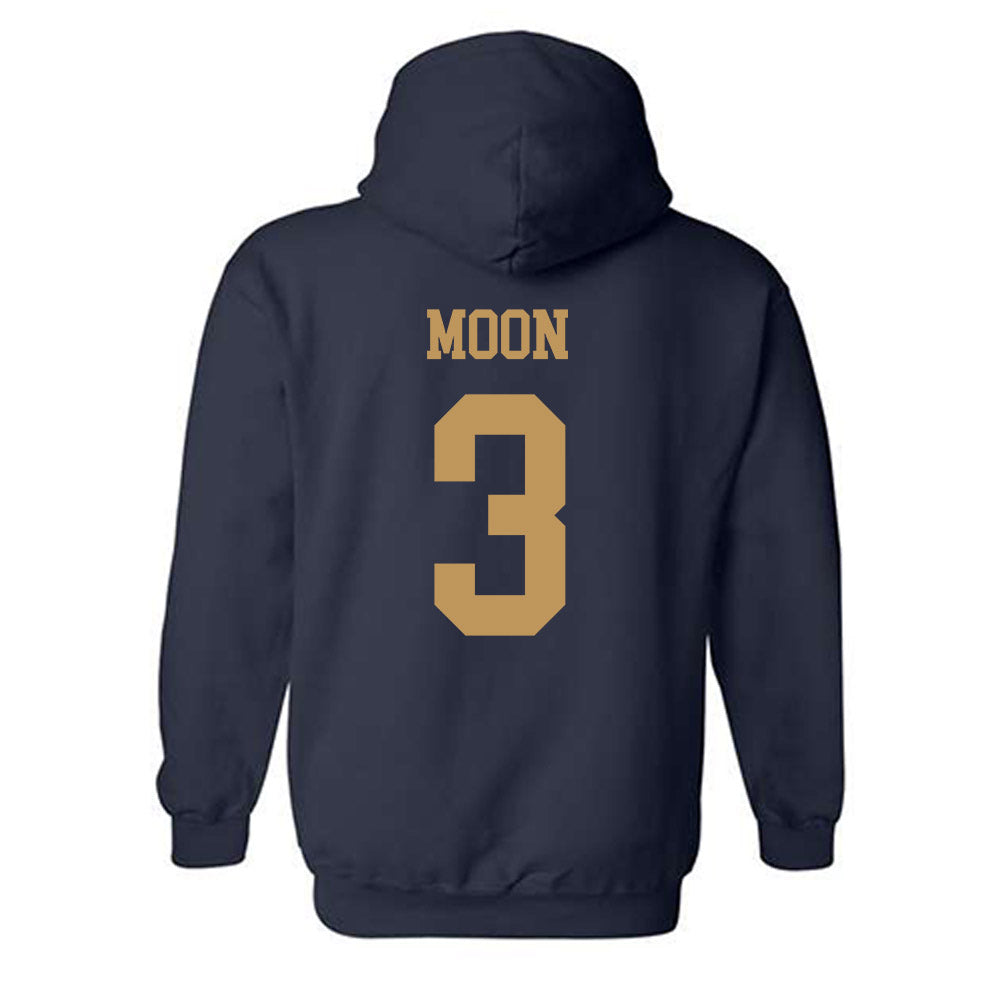 Georgia Tech - NCAA Women's Basketball : Erica Moon - Classic Shersey Hooded Sweatshirt-1