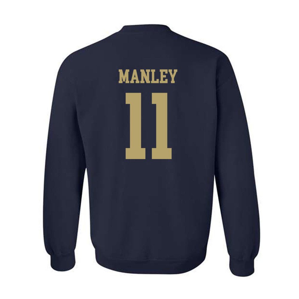 Georgia Tech - NCAA Football : Brayden Manley - Classic Shersey Crewneck Sweatshirt-1
